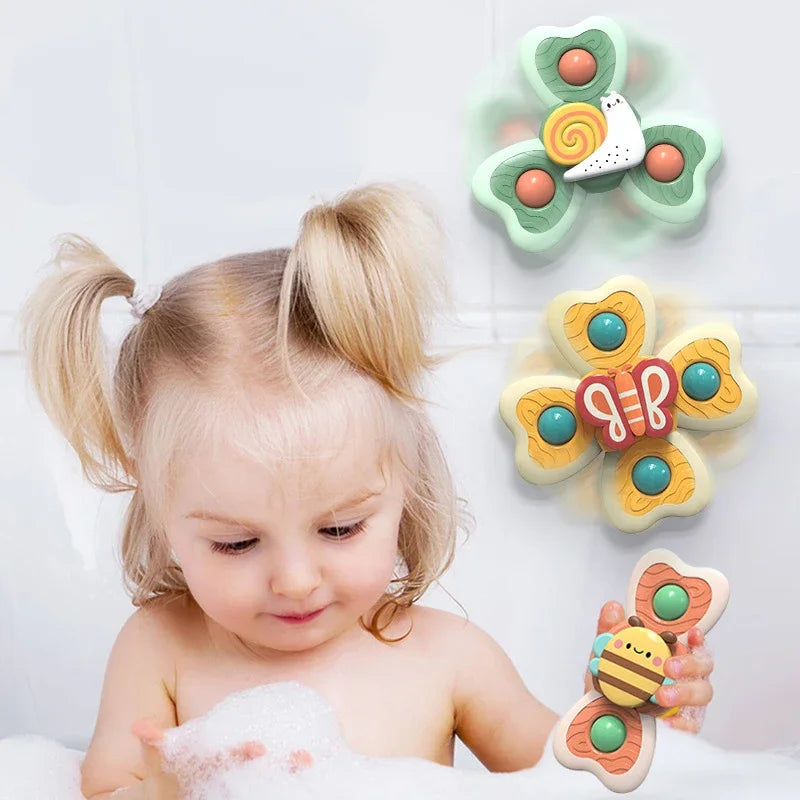 1pc Baby Fidget Spinner Antistress Kids Bath Toys