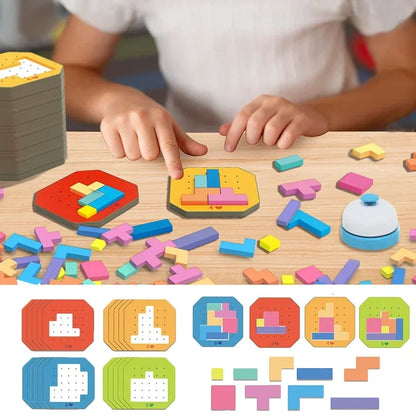 3D interactive board game puzzle for two people