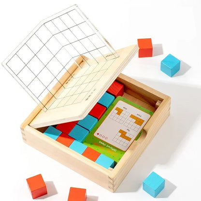 3D Orientation Cube Teaching Aid for Kids