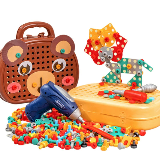 DrillMaster Toy Toolbox Teddy