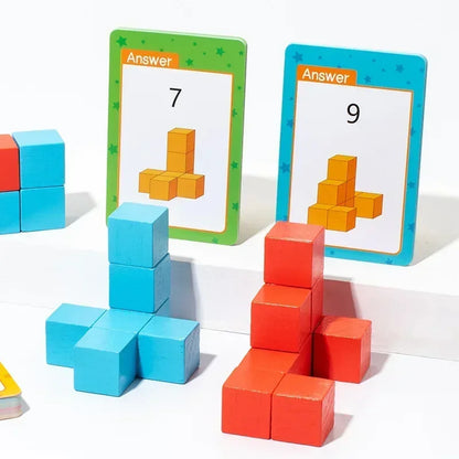 3D Orientation Cube Teaching Aid for Kids