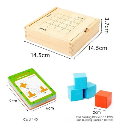 3D Orientation Cube Teaching Aid for Kids